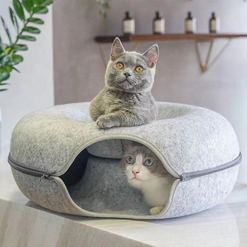 Donut Cat Bed